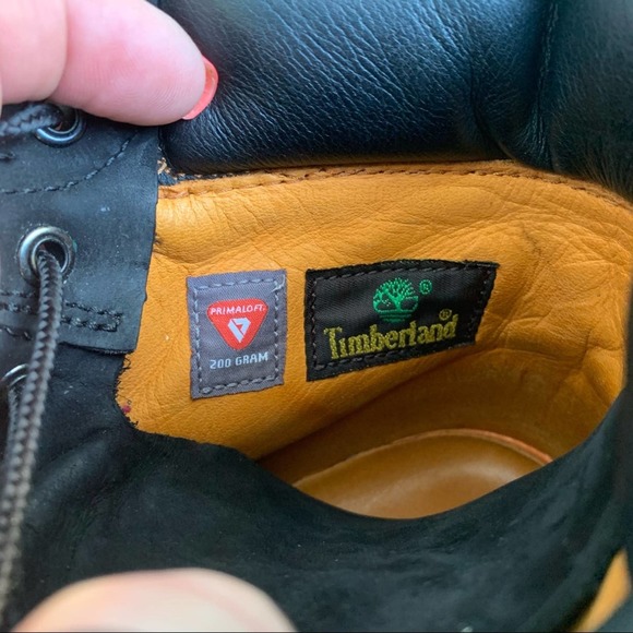 Timberland Black Nubuck 6” Waterproof Boots - Picture 11 of 11